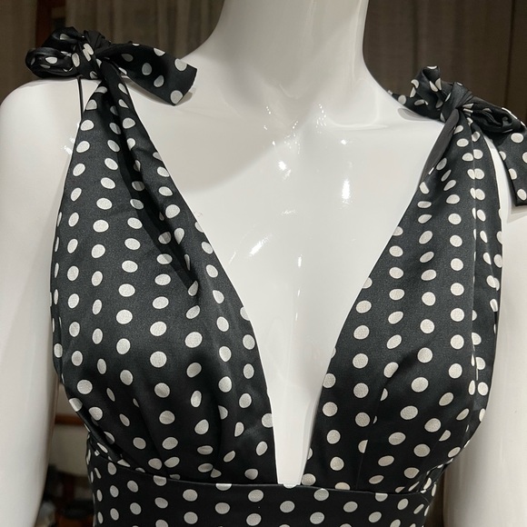 Brand New About Us Mini  Polka Dot Dress . Size XS - Picture 5 of 6